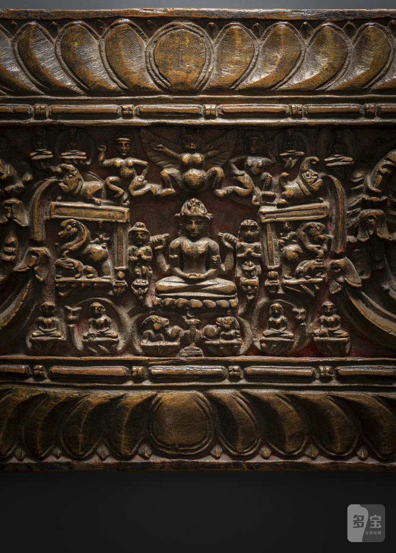 A WOOD MANUSCRIPT COVER - 图2